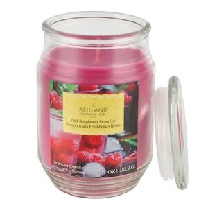 Pink Raspberry Prosecco Scented Candle